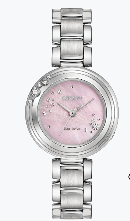 Citizen 西铁城Carina系列EM0460-50N 女士光动能腕表