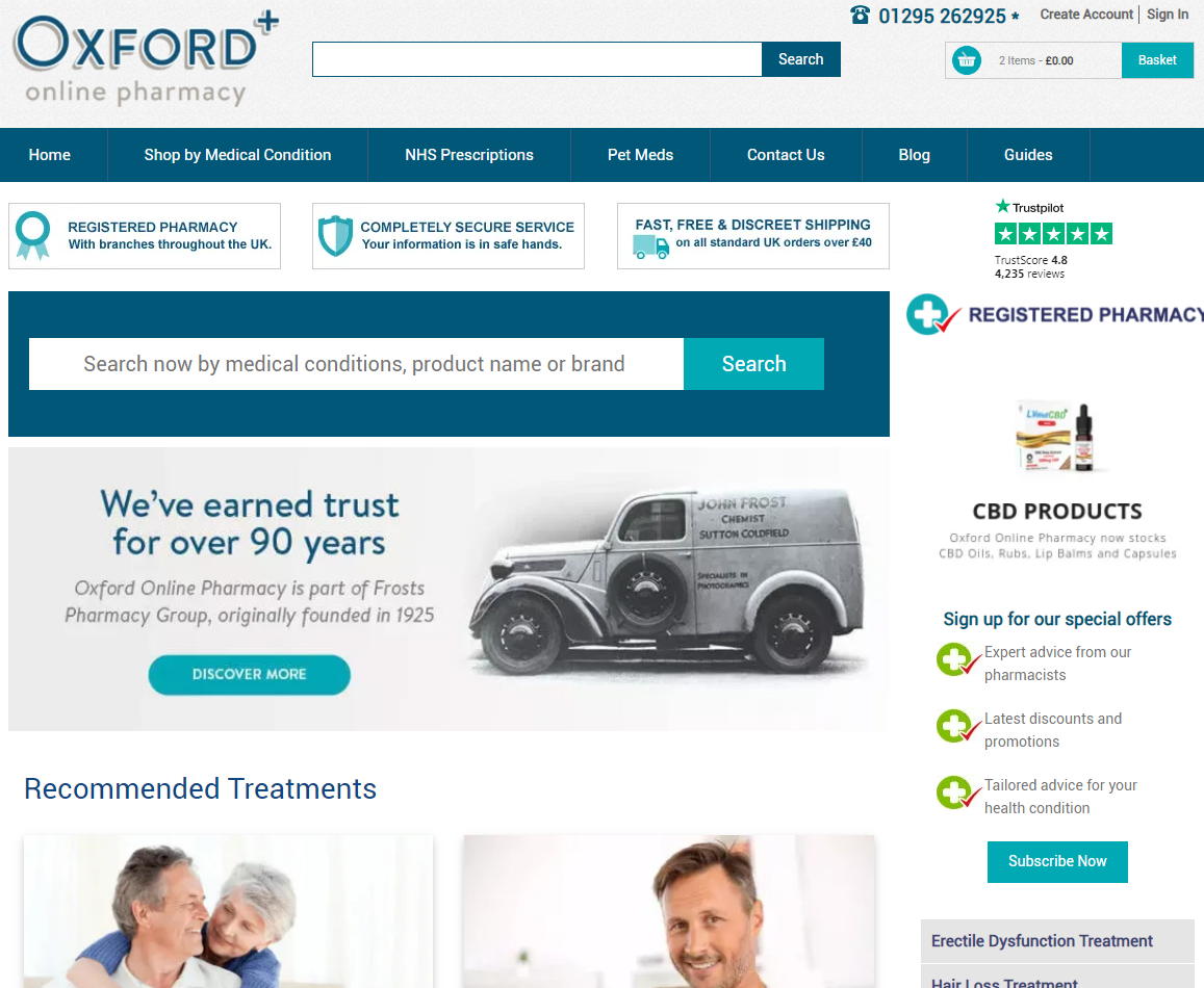 Oxford Online Pharmacy Oxford Online Pharmacy