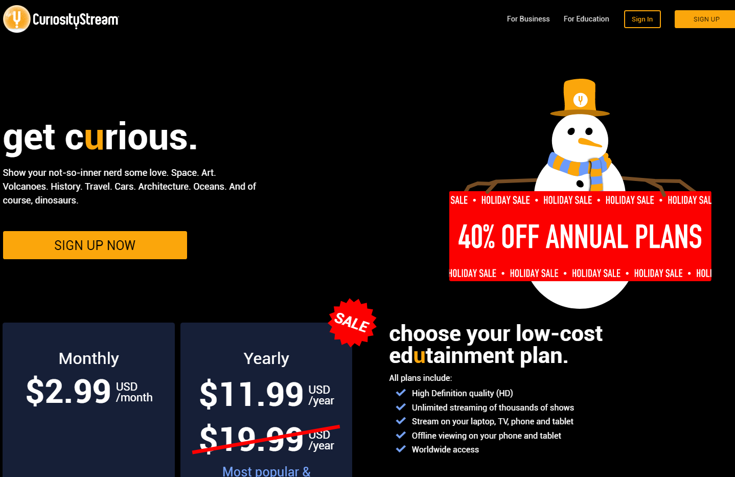 CuriosityStream CuriosityStream