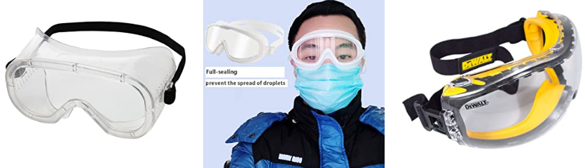 护目镜 Medical Goggles/Medical Safety Glasses（点击即可到达商品页面）