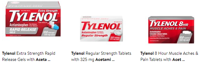 泰诺 强效退烧止痛药 泰诺 强效退烧止痛药