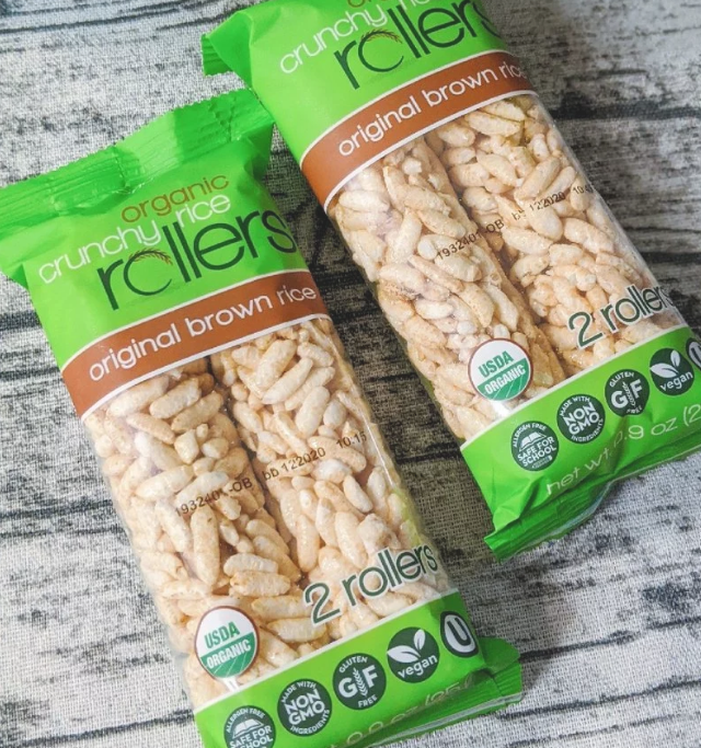 有机糙米爆米花棒 有机糙米爆米花棒