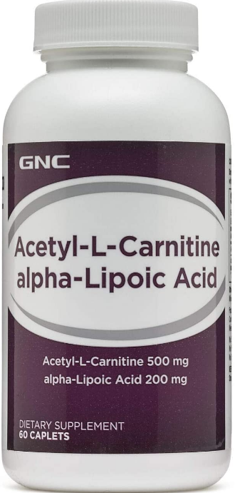 GNC Acetyl-L-Carnitine Alpha-Lipoic Acid 左旋肉碱减肥胶囊