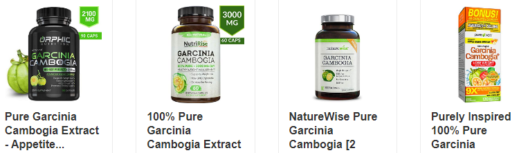 Garcinia Cammbogia 藤黄果减肥补充剂