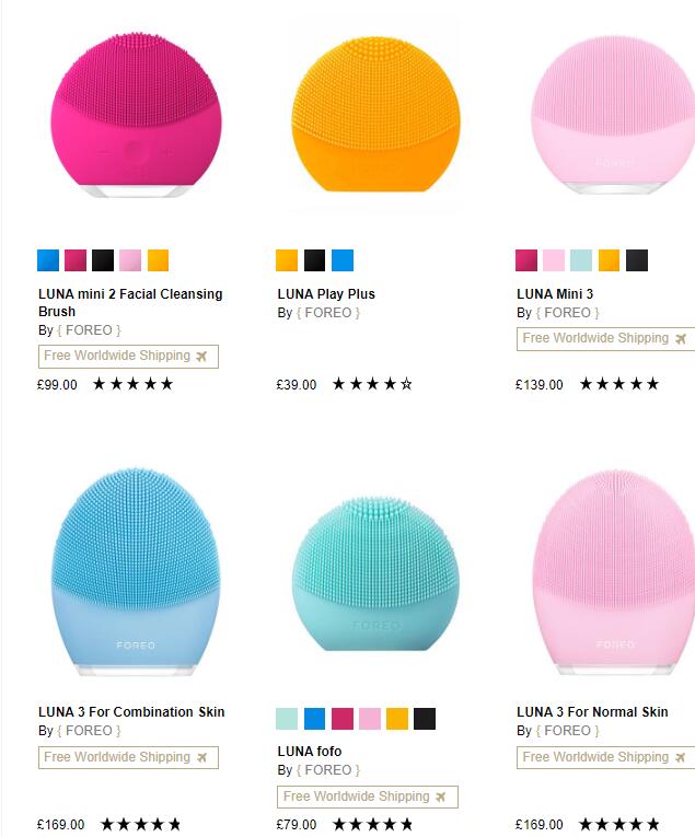 7个国外海淘购买Foreo Luna洗脸仪的网站推荐（ 差价对比+优惠码+15 