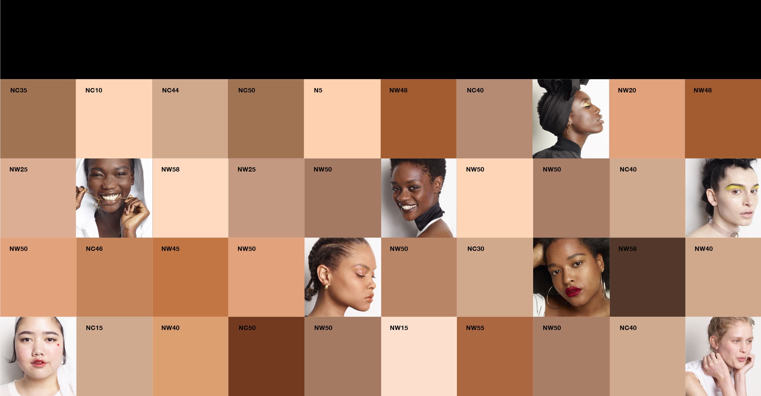 魅可mac粉底液颜色挑选攻略色号怎么选