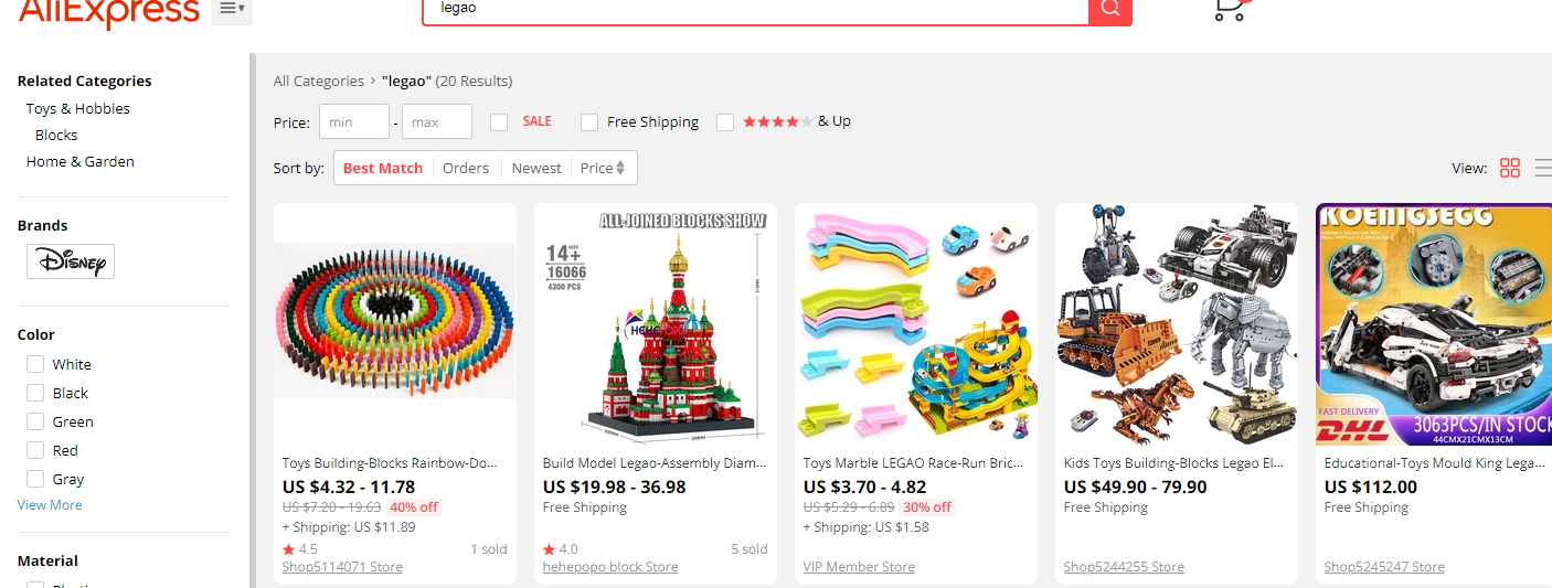 Top 10 Cheapest Places to Buy LEGO Sets in the Word (Extra 10.5% Cashback)  - Extrabux