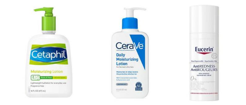 Cetaphil vs. CeraVe vs. Eucerin: Which is Best for Rosacea and Redness?