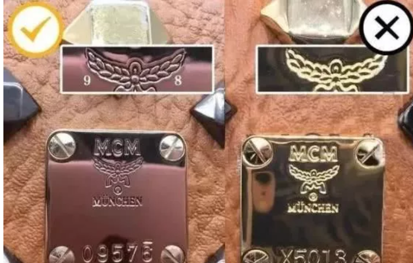最全MCM包包真假对比和分辨方法，11处细节教你快速鉴定