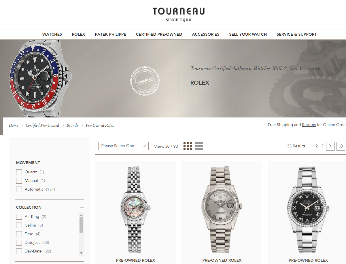 Buy Pre-Owned \u0026 Used Rolex Watches 