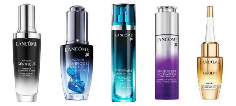 Five Lancome Anti-Aging Serums Comparison & Reviews in 2024