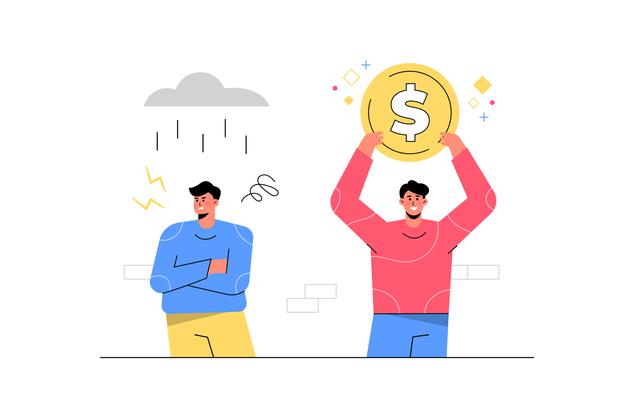successful-man-holding-money-unsuccessful-man-with-rain-storm_1150-37477.jpg