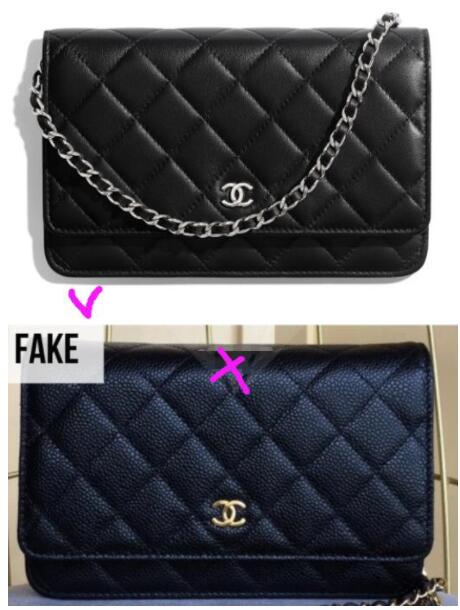 Chanel Wallet On Chain (WOC) Bag Real vs Fake: How to Tell If a