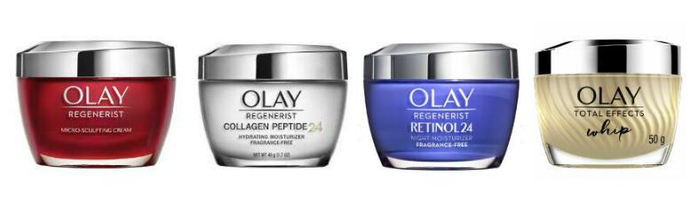 Olay Regenerist vs. Collagen Peptide vs. Retinol 24 vs. Total Effects: Which is Best for You?