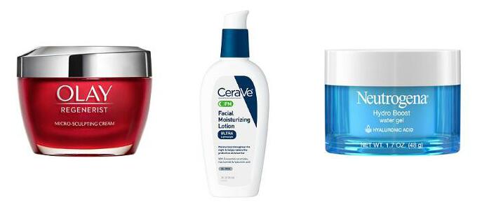 OLAY Regenerist vs. CeraVe PM vs. Neutrogena Hydro Boost: Which is Best for You?