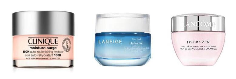 Clinique Moisture Surge vs. Laneige Water Bank vs. Lancome Hydra Zen: Which is Best for You?