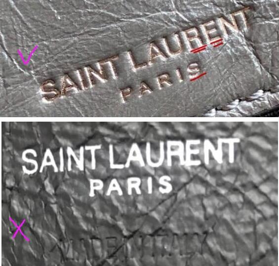 vs fake authentic ysl serial number