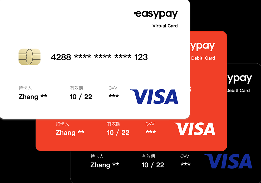 2025年环球捷汇Easypay易购卡开卡及使用指南(注册+邀请码+充值+手续费),虚拟信用卡方便海淘!