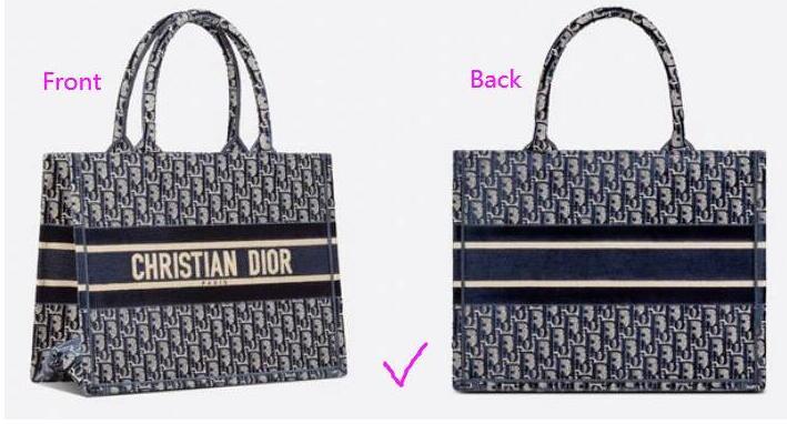 2025最全Dior Book Tote真假鉴别：10处细节图对比！