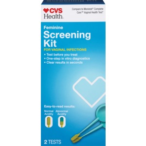 CVS Health Feminine Screening Kit for Vaginal Infections CVS Health Feminine Screening Kit for Vaginal Infections