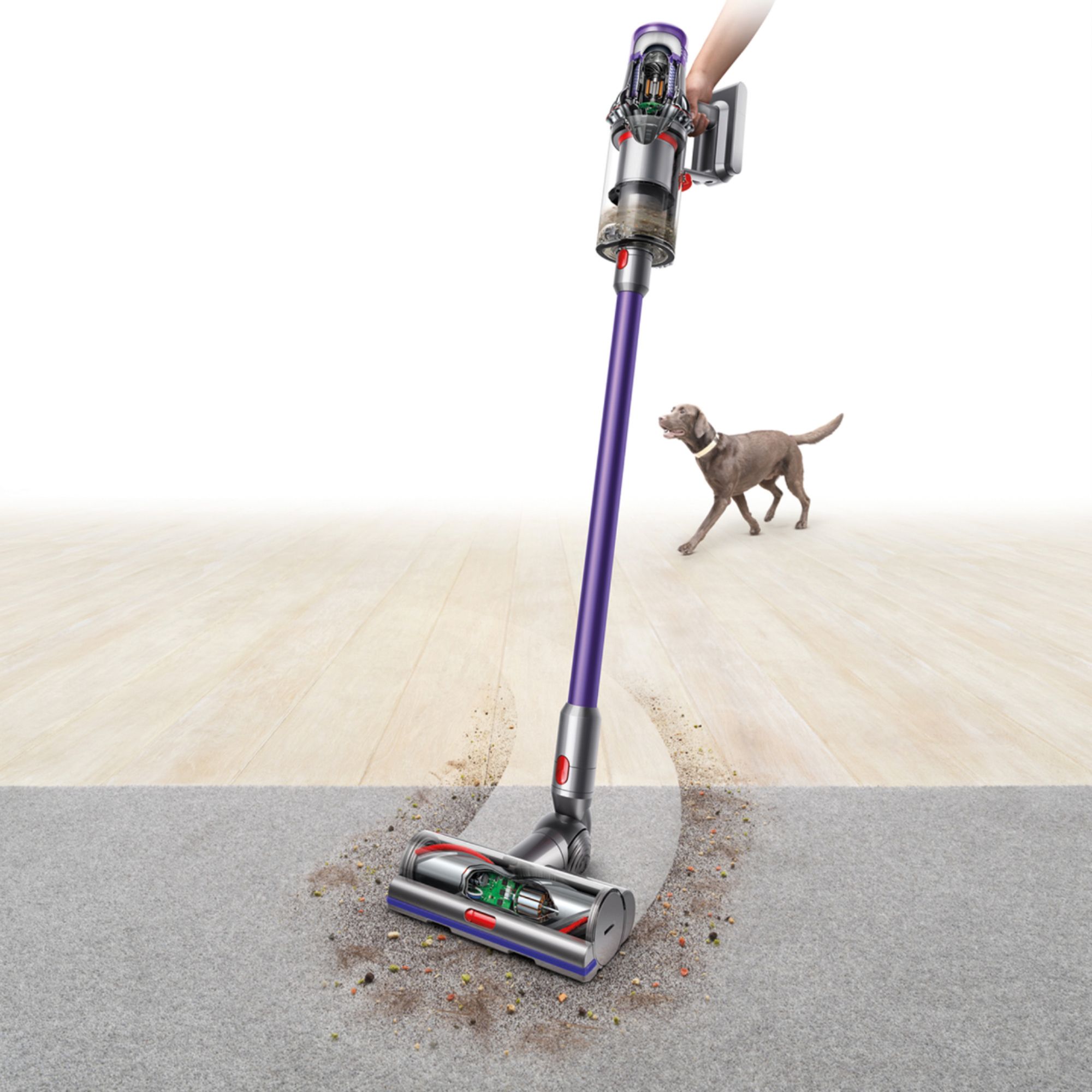 Zoom in on Alt View Zoom 12. Dyson - V11 Animal Cord-Free Vacuum - Purple/Nickel. Zoom in on Alt View Zoom 12. Dyson - V11 Animal Cord-Free Vacuum - Purple/Nickel.