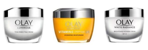 Olay Luminous vs. Regenerist Vitamin C + Peptide 24 vs. White Radiance: Which is Best for Skin Lightening?