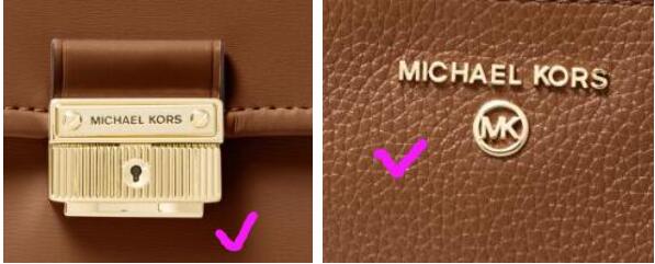 Real vs Fake Michael Kors bag. How to spot fake Michael Kors hand bags 