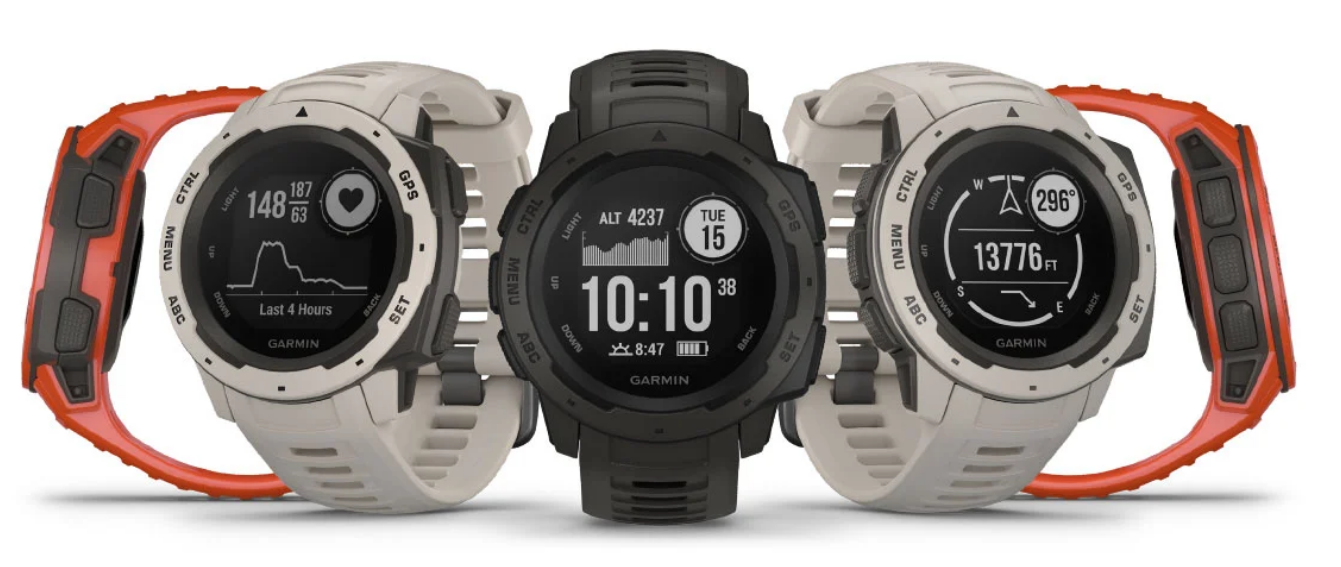 garmin instinct vs instinct solar