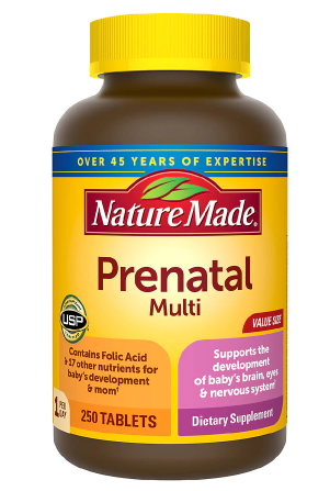 Nature Made Prenatal vs. One A Day vs. Spring Valley: Which Makes The ...