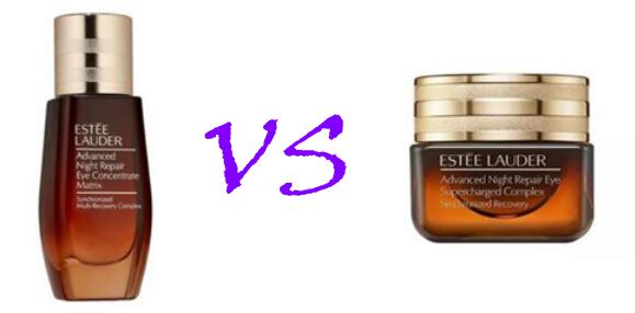 Estee Lauder Night Repair Eye Concentrate Matrix vs. Supercharged Complex: Ingredients/Differences/Reviews
