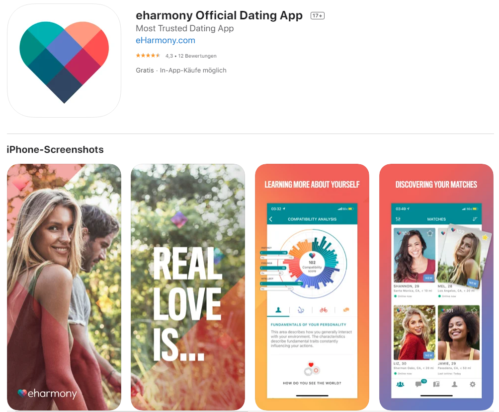 How does eharmony matching work?