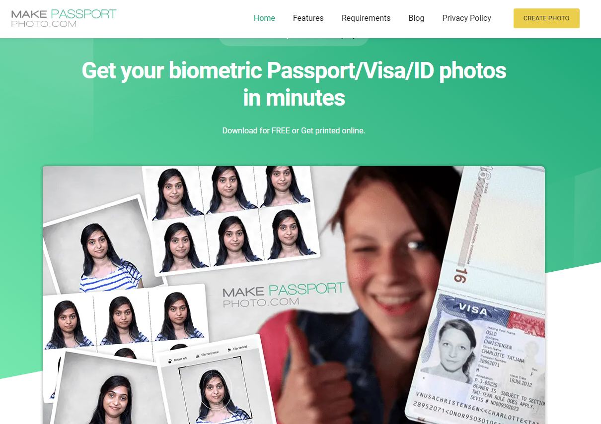 3,make passport photo