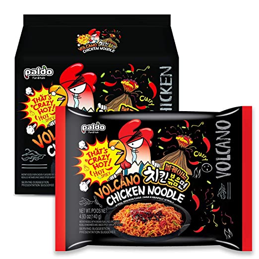 Samyang Korean Spicy Instant Ramen: Ranked by Scoville Heat Units (SHU), by Burger