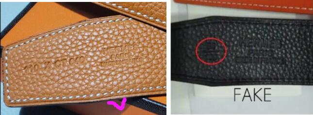 Hermes belt real vs fake. How to spot counterfeit Hermes H petit