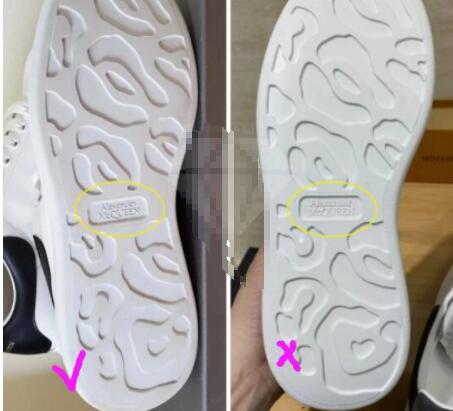 Alexander McQueen Oversized Shoes Fake Vs Real (AMQ) - Guide  Alexander  mcqueen shoes, Alexander mcqueen, Alexander mcqueen sneakers
