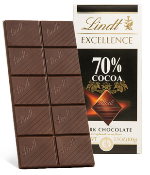 Lindt EXCELLENCE 70% Cocoa Dark Chocolate Bar, Valentine's Day Chocolate  Candy, 3.5 oz. (12 Pack)