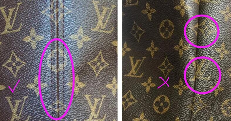 louis vuitton checkered purse real vs fake