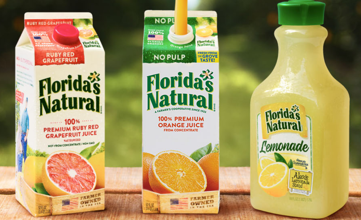 Simply vs. Tropicana vs. Florida's Natural vs. Sunny Delight: Which