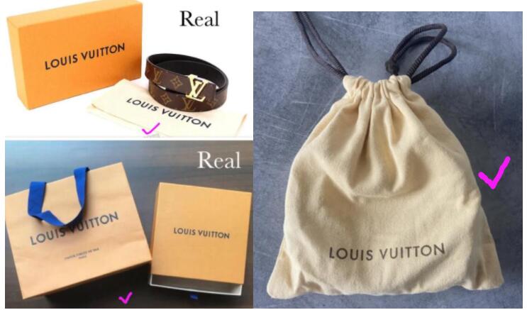 How to spot fake lv belt - Cronica branded Bags collection