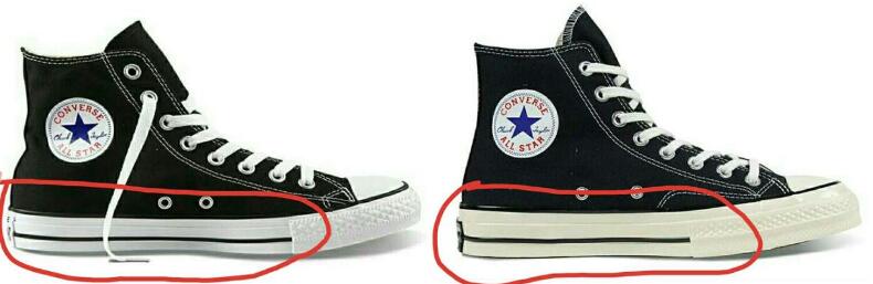 String string kijken Welsprekend Converse Chuck Taylor All Star vs. Chuck 70: What are the Differences? -  Extrabux