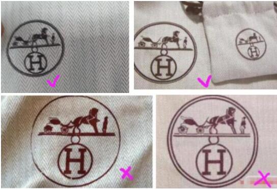 How to spot a fake Hermes dust bag