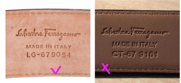 Ferragamo belt real vs fake. How to spot original Salvatore