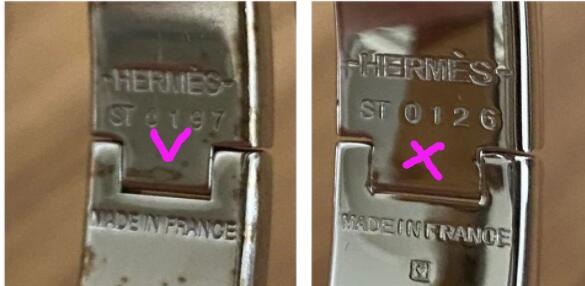 Hermes Clic H bracelet real vs fake 
