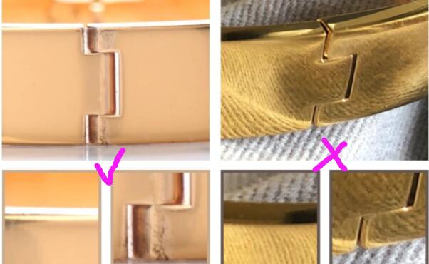 4 Ways to Spot a Fake Hermes Clic Clac H Enamel Bracelet – Sabrina's Closet