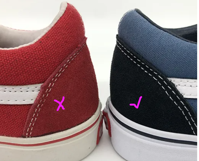 Vans Old Skool Original vs Fake Guide 2023: How Fake Vans Shoes? -