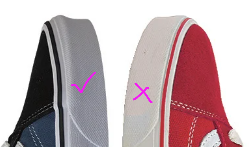 Vans Old Skool Original vs Fake Guide 2023: How Fake Vans Shoes? -