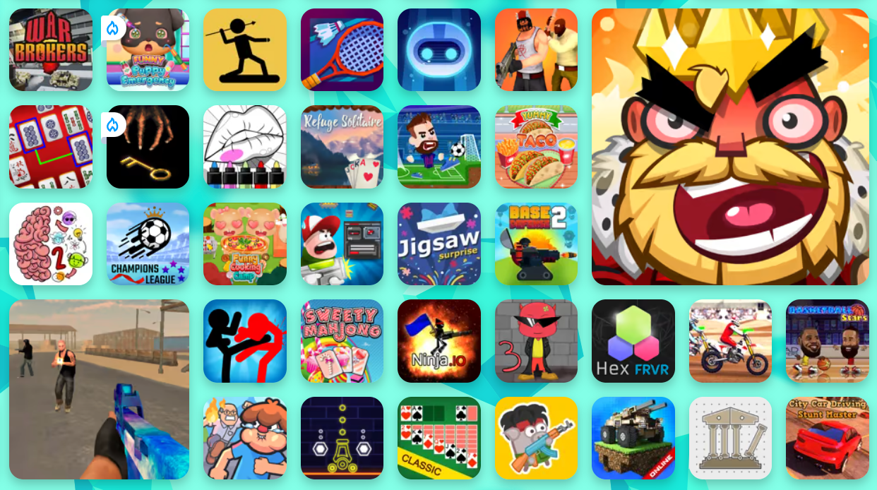 23个超好玩的网页小游戏网站推荐 - 无需下载，打开即玩，上班摸鱼必备！