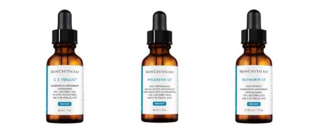 SkinCeuticals CE Ferulic vs. Phloretin CF vs. Silymarin CF: Which is Right for You?