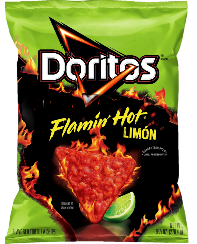 DORITOS® FLAMIN' HOT® Limón Flavored Tortilla Chips | Doritos DORITOS® FLAMIN' HOT® Limón Flavored Tortilla Chips | Doritos