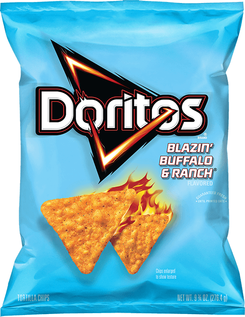 Doritos Blazin' Buffalo & RanchĀ® Flavored Tortilla Chips | Doritos